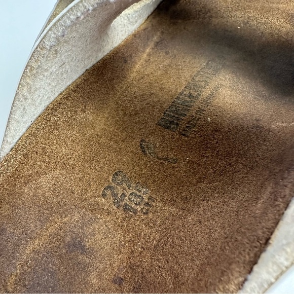 Birkenstock Arizona Sandals Children's size 11 Shoes Adjustable Buckle White - Picture 8 of 10